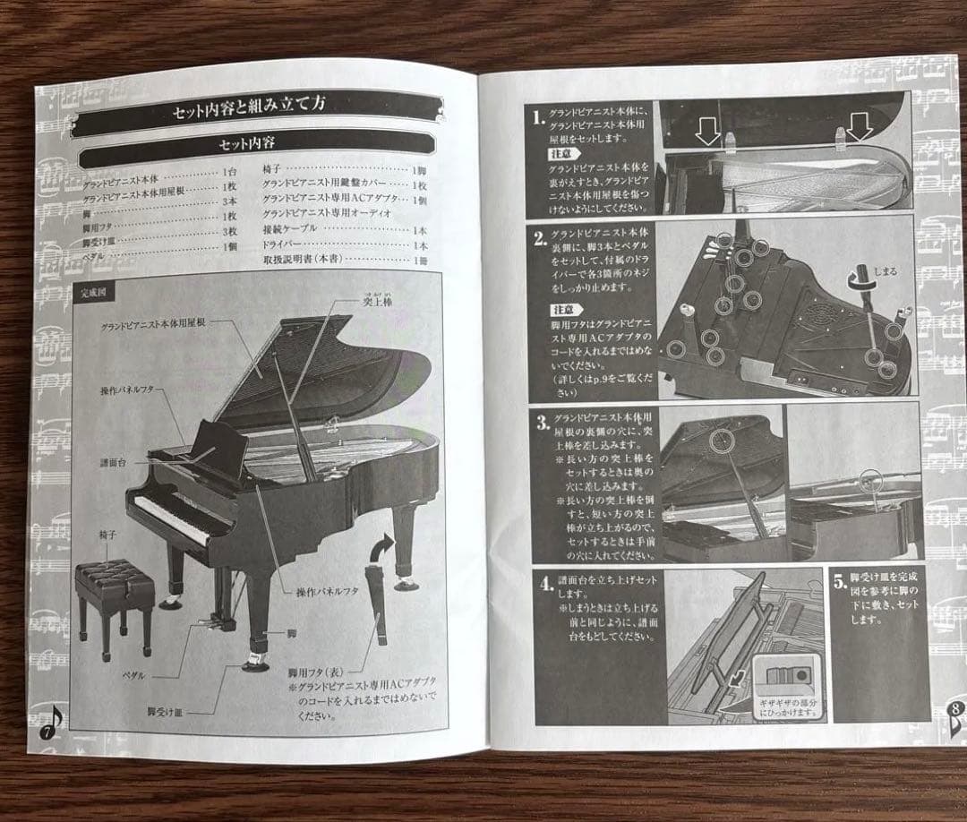 精密ミニチュアSEGA TOYS Grand Pianist グランドピアニスト