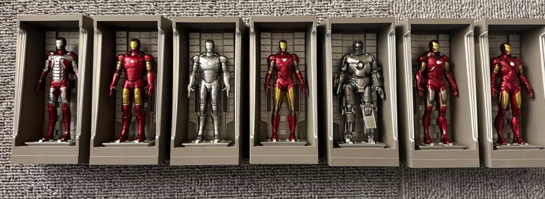 ハモアイアンマン3 フィギュア 7体セット