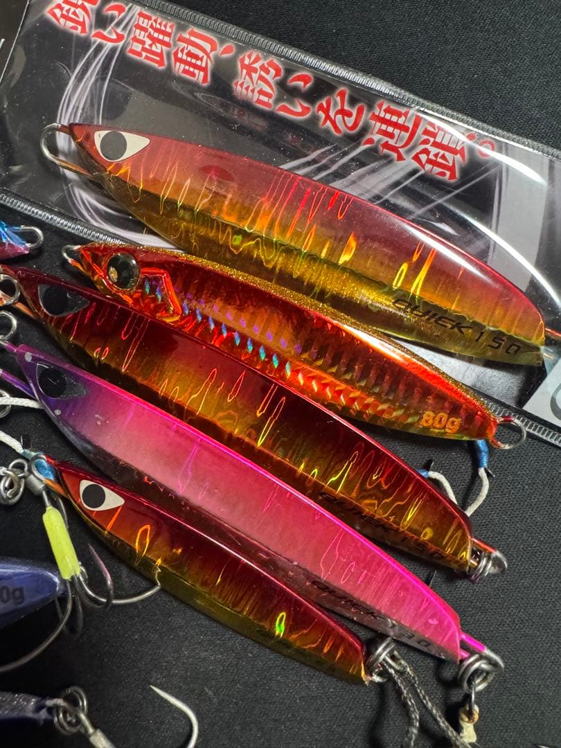 CB ONE / クイックゼロワン等　太刀魚、青物ジギング