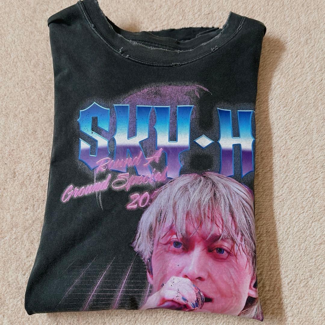 試着のみ SKY-HI Round A Ground 2022 Tシャツ L