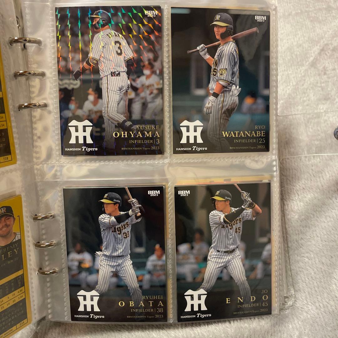 阪神タイガース BBMカード 2023