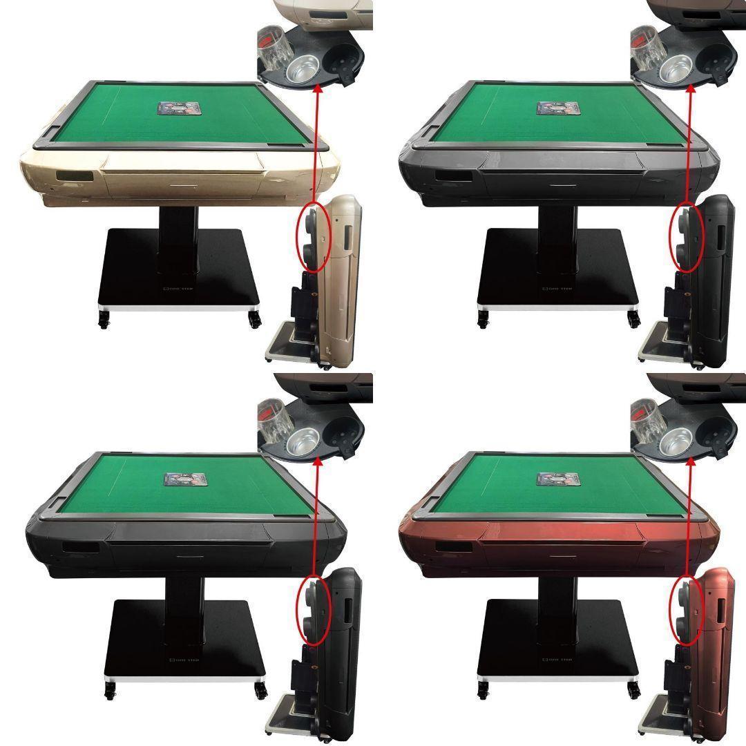 全自動麻雀宅 33mm 麻雀卓 全自動 折りたたみ 麻雀卓 ガラス2531