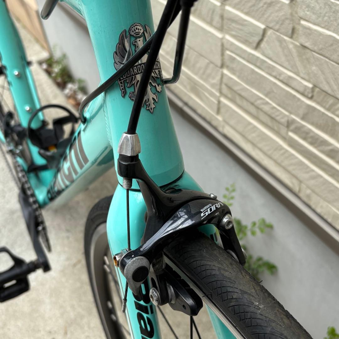 【整備済み】Bianchi ビアンキ via nirone 7 チェレステ ソラ