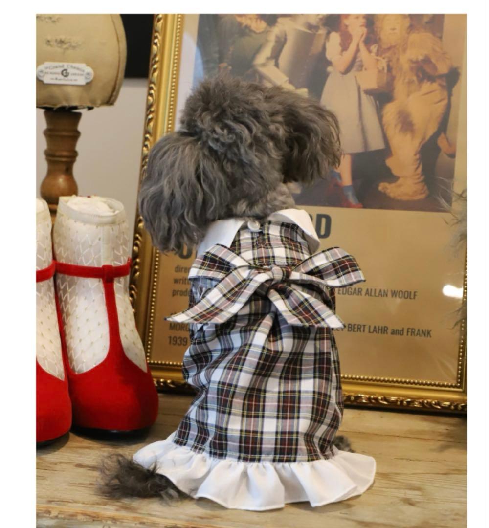 アトリエgg★ドロシーワンピース19ハーフ完売品★美品チェック