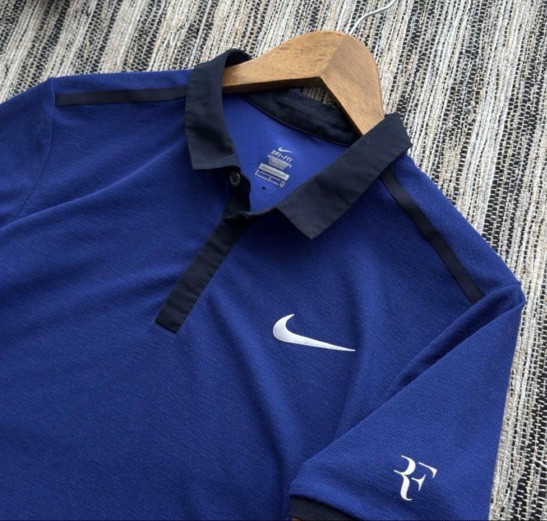 NIKE 2016 全仏 フェデラーモデル RFポロシャツ　Mサイズ