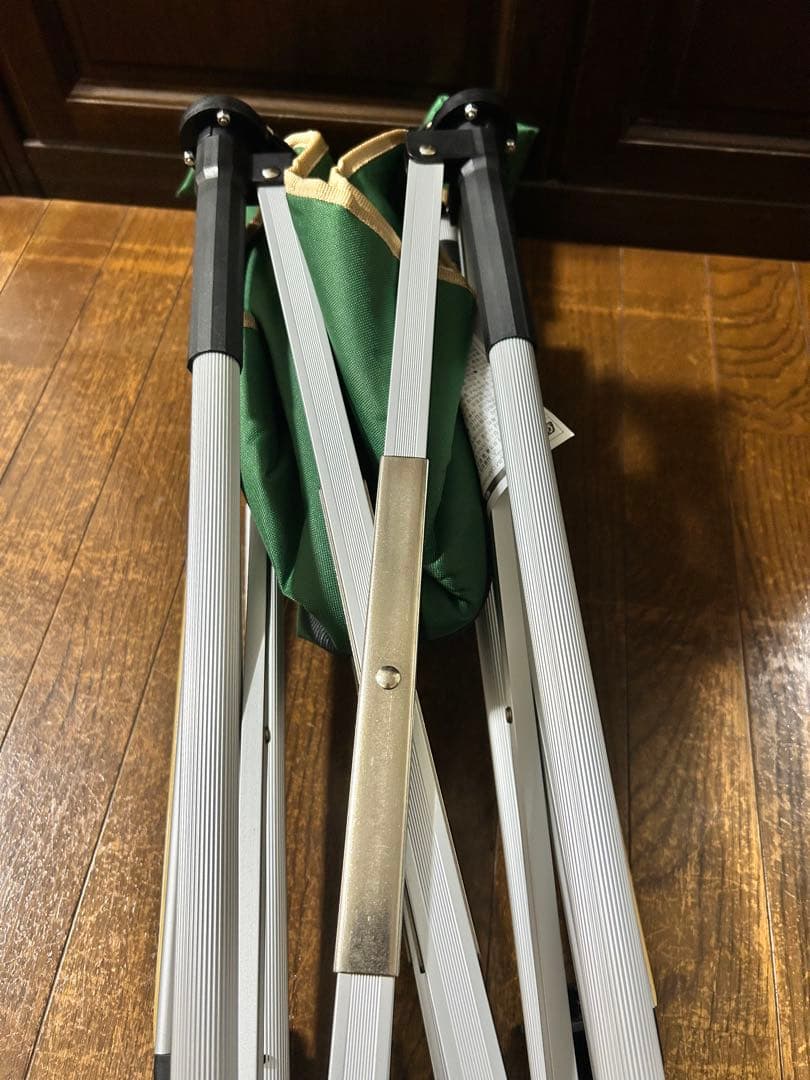 Coleman スリムキャプテンチェア　グリーン　2個セット