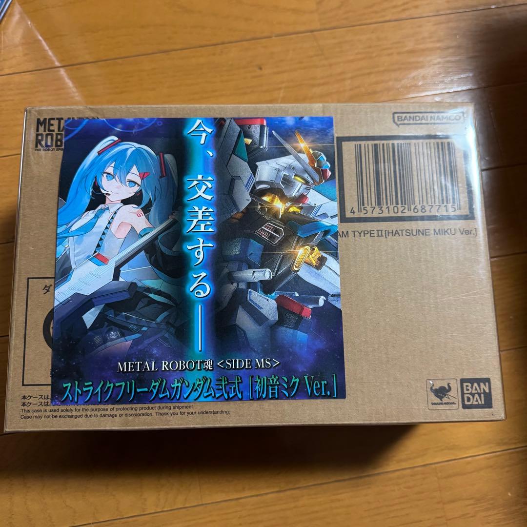 メタルロボット魂ストライクフリーダム (初音ミクVer.）