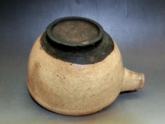 片口■古い時代物の古萩片口 古い酒器 経年貫入 茶器 古美術 時代物骨董 希少■