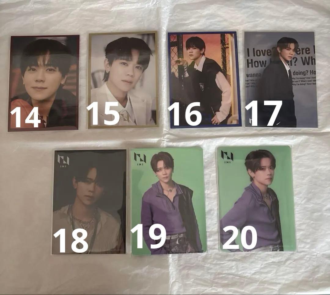 藤牧京介 トレカ 缶バッジ バラ売り