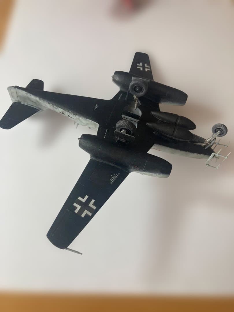 第2次世界大戦　戦闘機4機セット　完成品