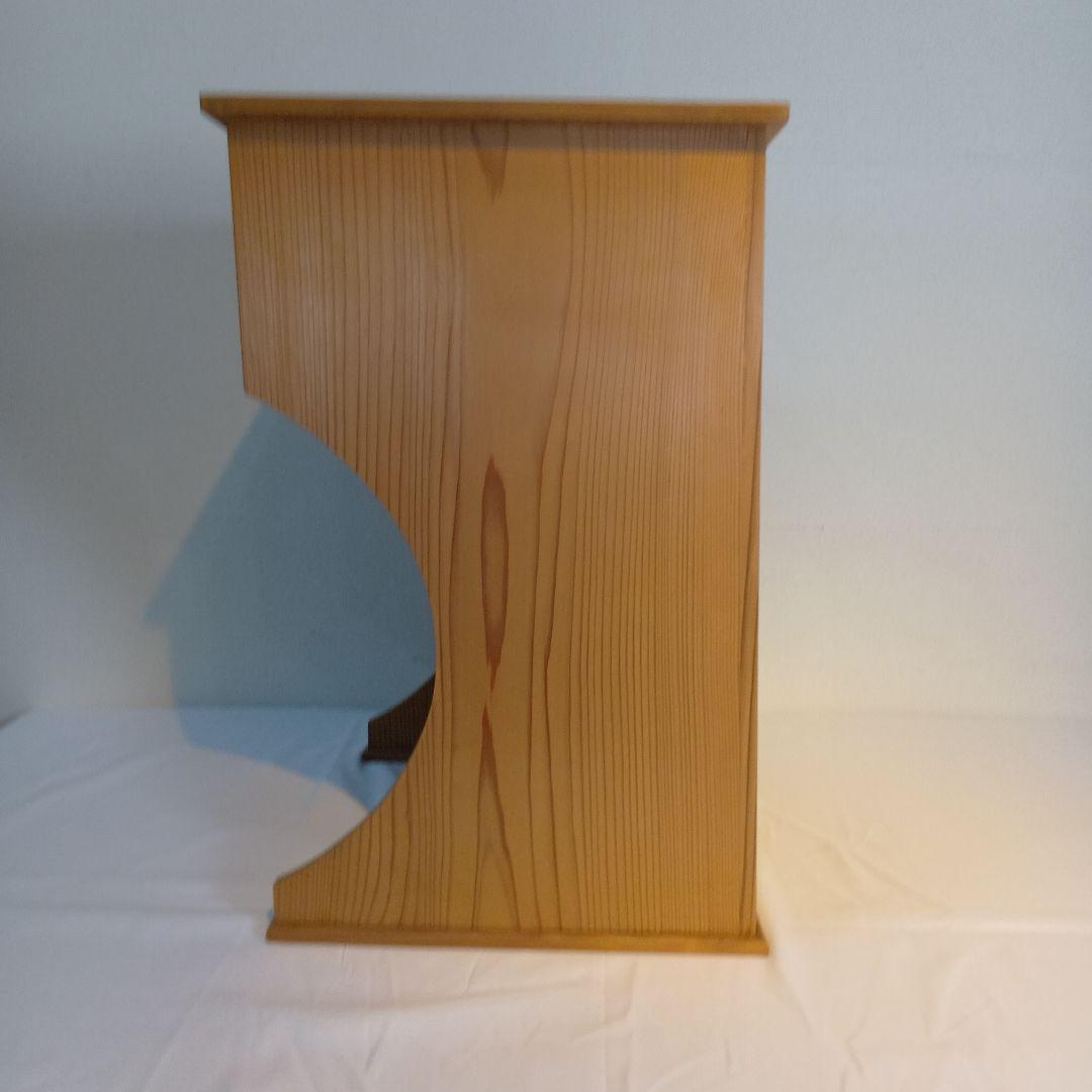 茶道具　抱清棚　杉木地　紙箱