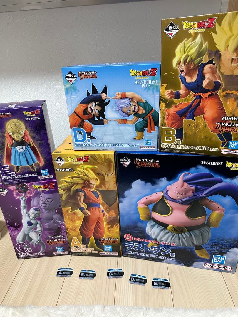 半券付き　一番くじ ドラゴンボール A.B.C.D.E.ラストワン賞 即購入可