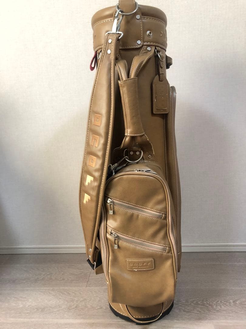 オノフ キャディバッグ 8.5型　キャメル