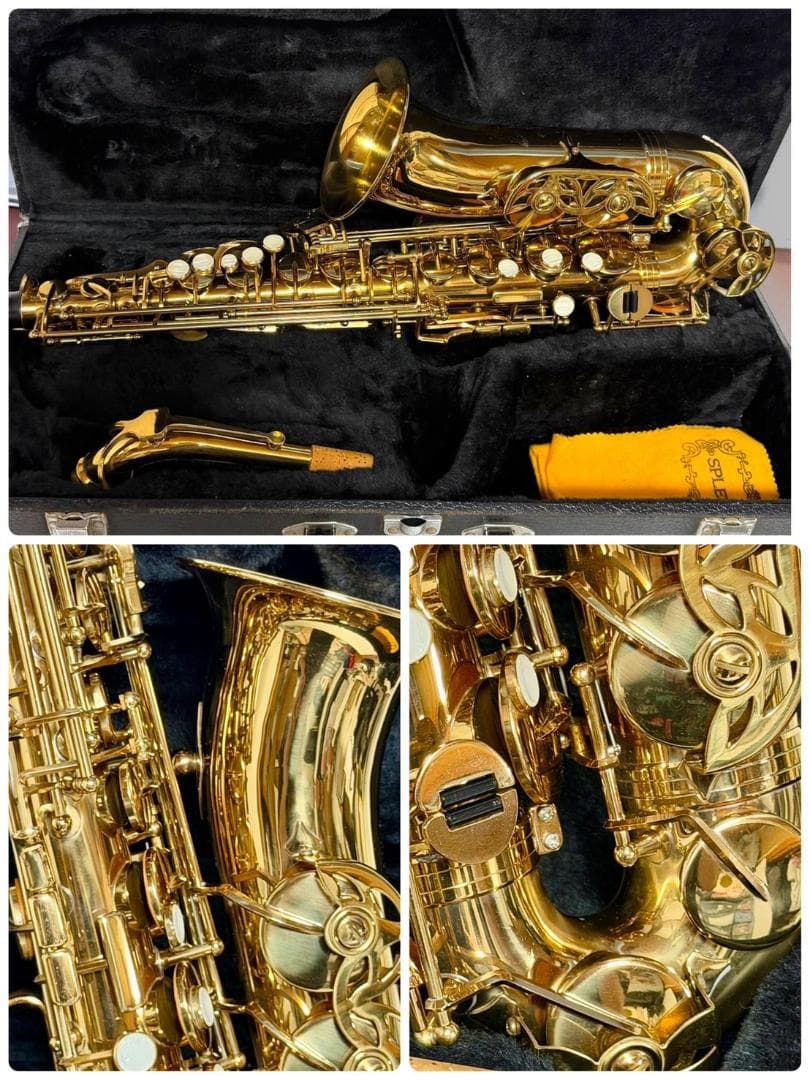 SPLENDOR スプレンダー アルトサックス SAS-104 付属品多数!!