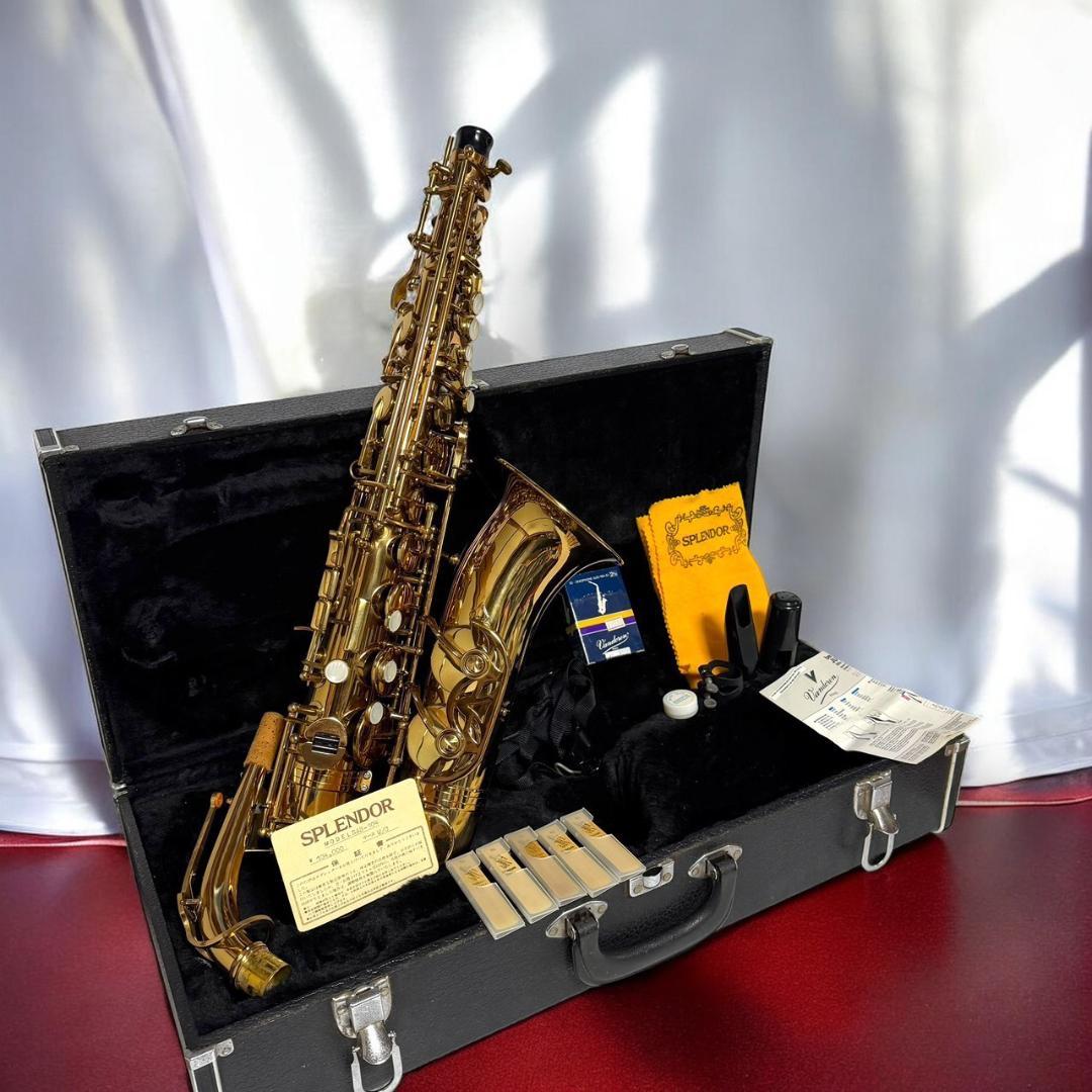 SPLENDOR スプレンダー アルトサックス SAS-104 付属品多数!!
