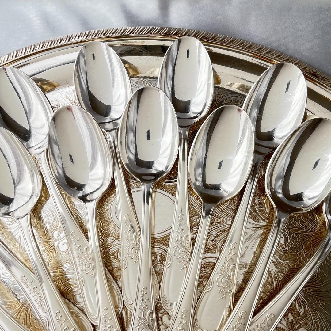 【仏蘭西】 Louis XV テーブルスプーン 12本 21cm