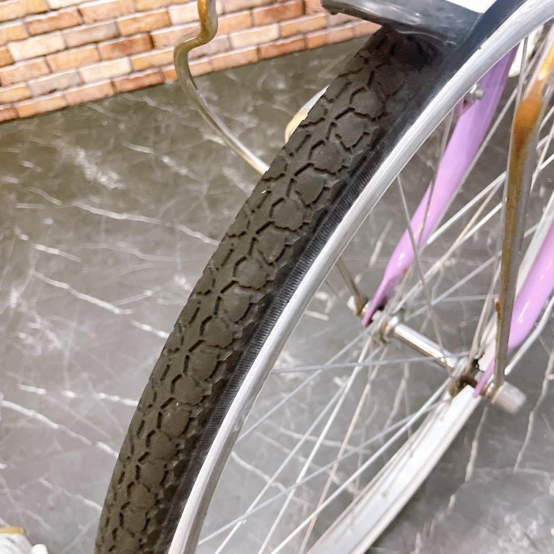 【81】子供用自転車 子供車 Liliale パープル 22インチ