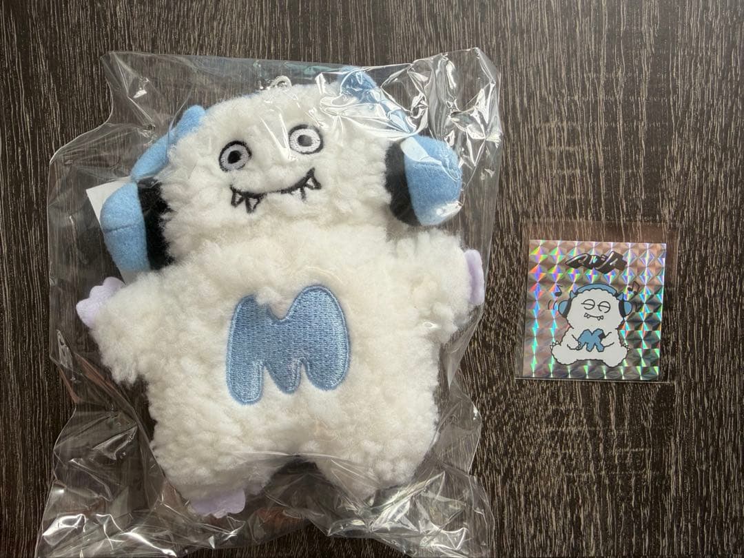 マルシィ　Flavors 心の奥に潜む怪獣　 ぬいぐるみキーホルダー　シール付き