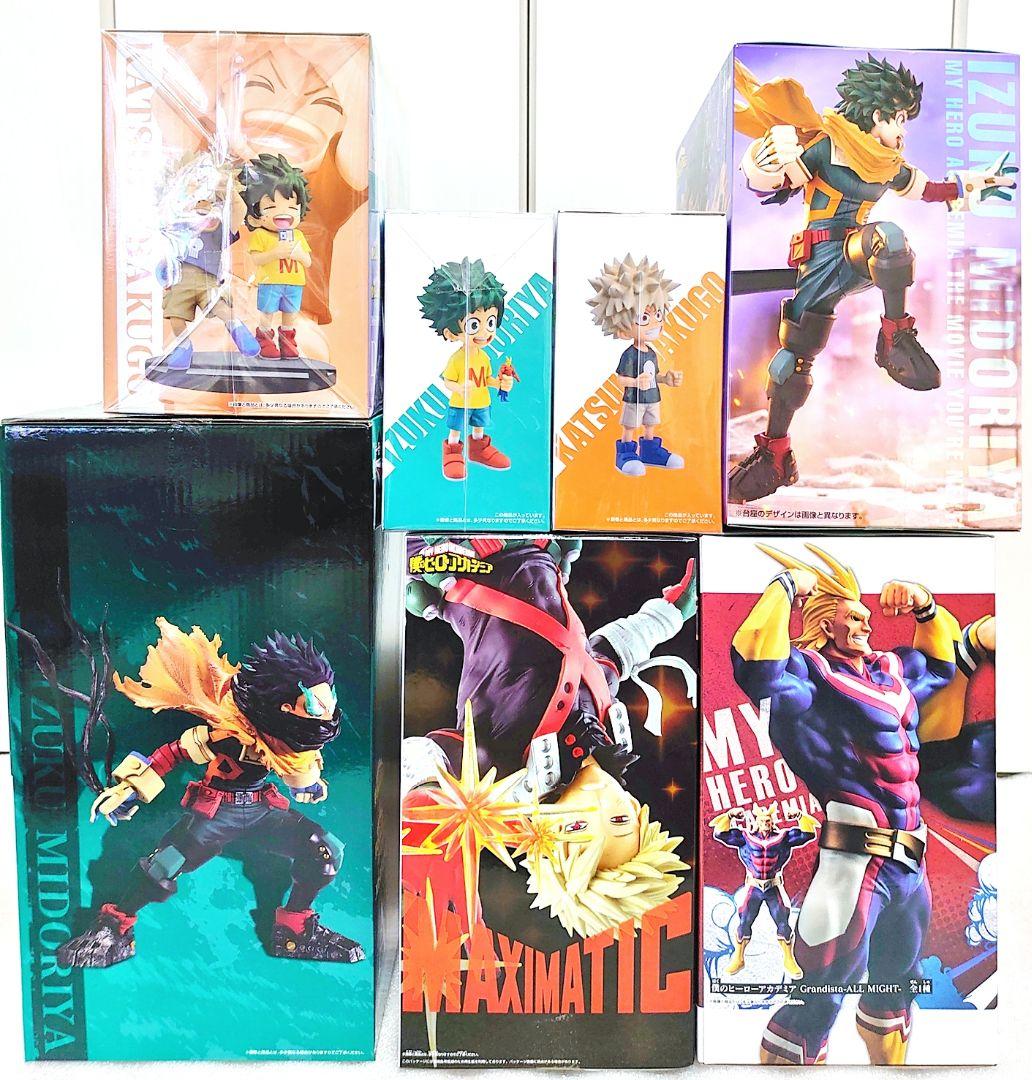 僕のヒーローアカデミア 一番くじ プライズフィギュア 7点まとめ売り
