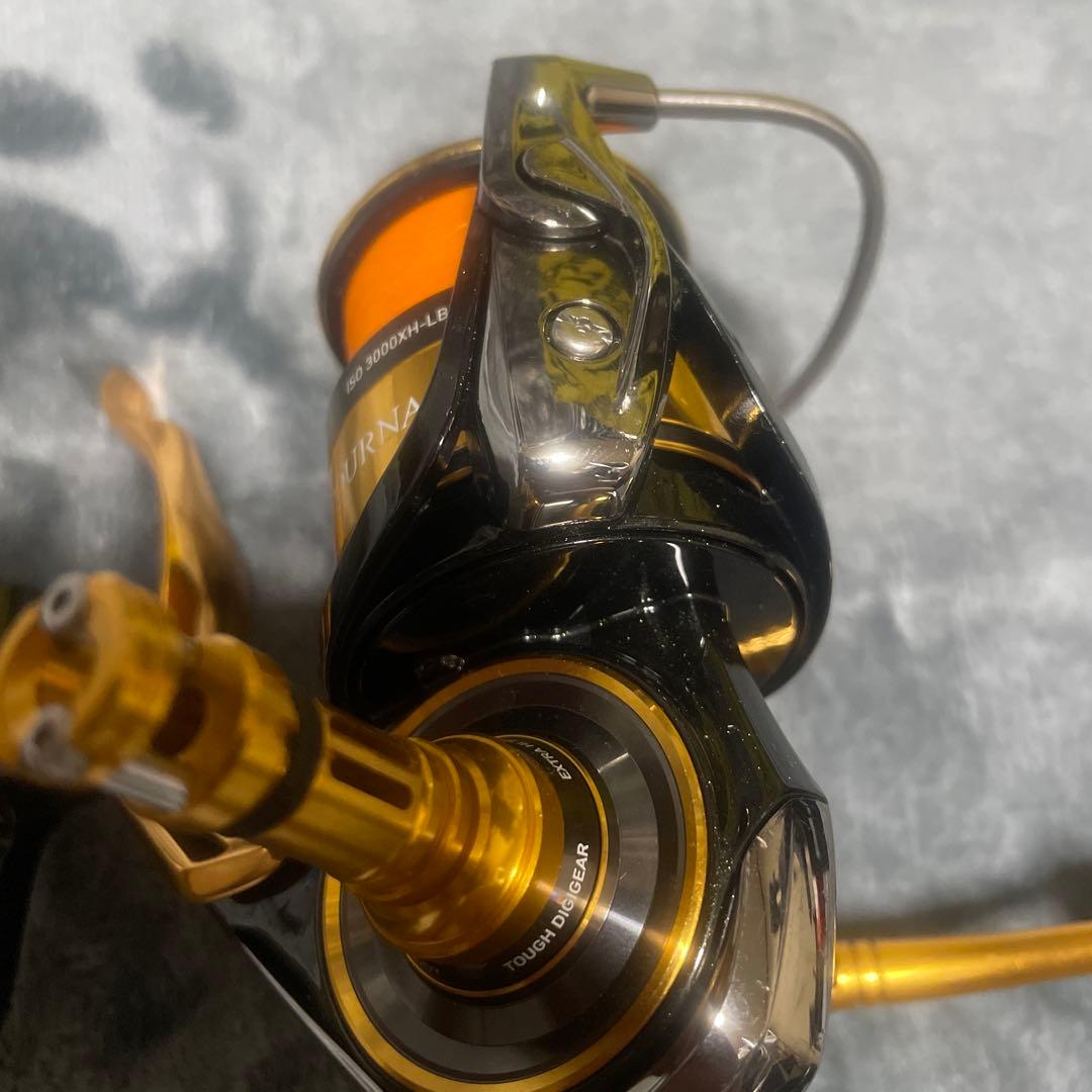 22TOURNAMENT ISO 3000XH-LBD スピニングリール