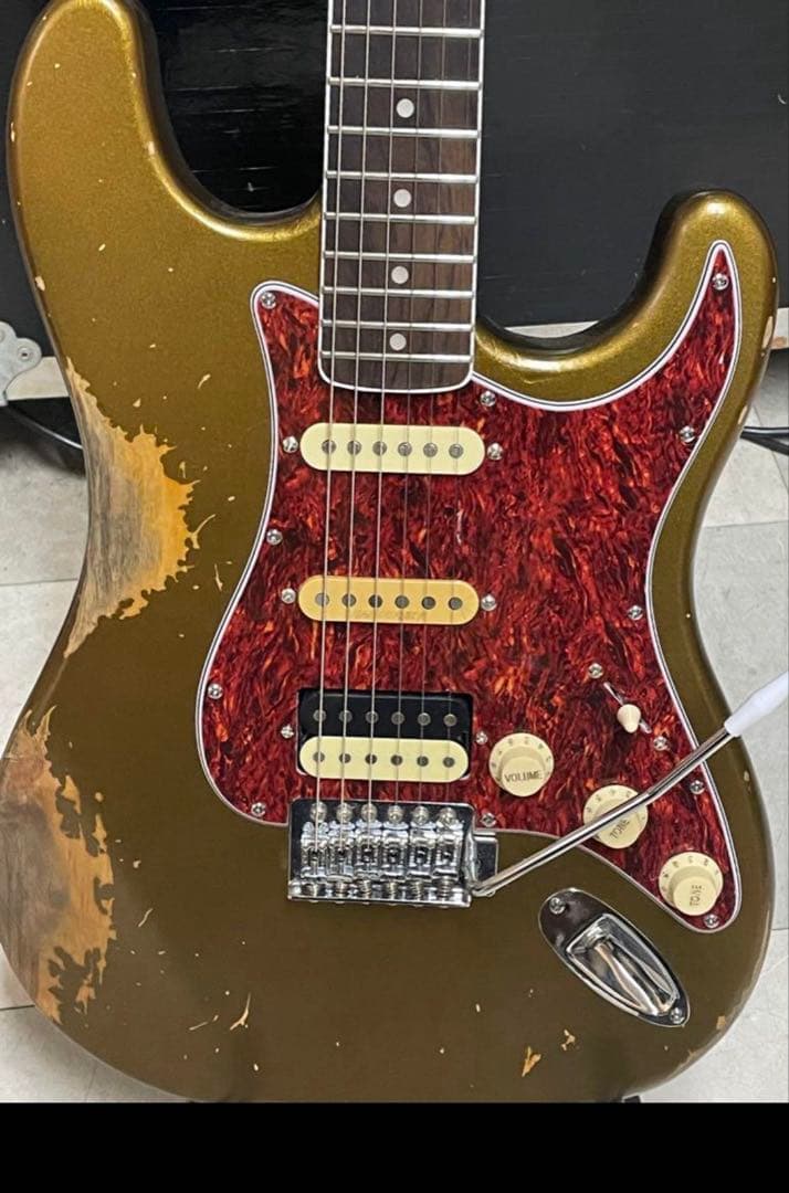 ストラトギターコピーモデル　レリック仕様