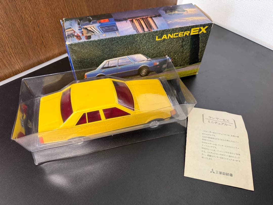 し*ん様 昭和レトロ　非売品　ランサーEX ミニチュアカー　オルゴール