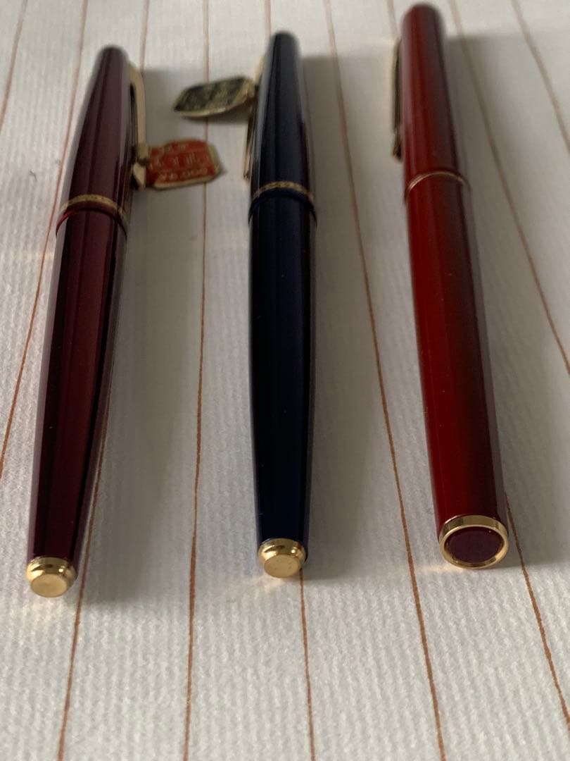 プラチナ 万年筆 14K 3本まとめ売り