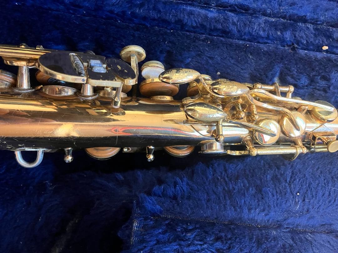 conn アルトサックス　整備前　現状品　マウスピース　リガチャー　キャップなど