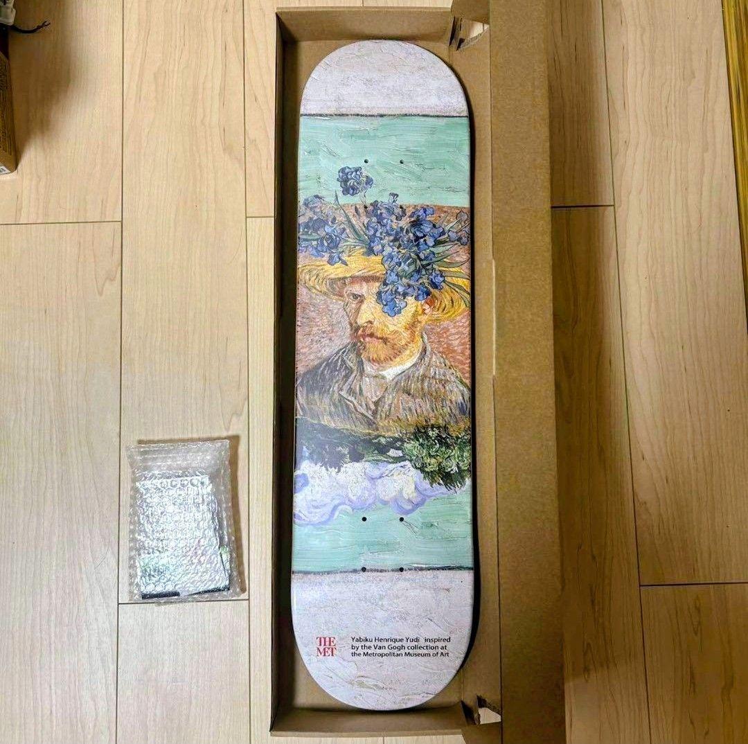 【希少】ISETAN MART×THE MET/ゴッホ自画像スケートボード