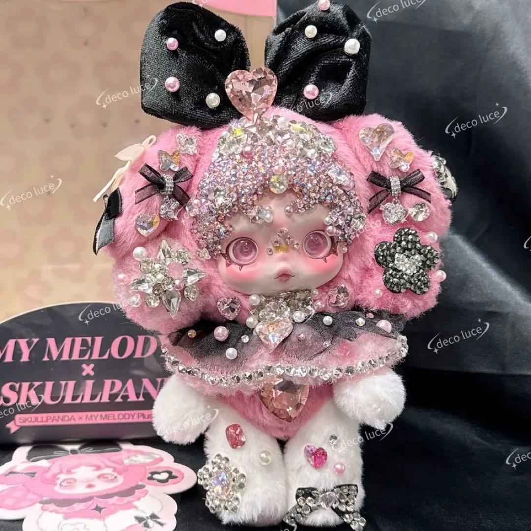 スカルパンダ　マイメロディー　クロミ　サンリオ　スワロフスキー　デコレーション