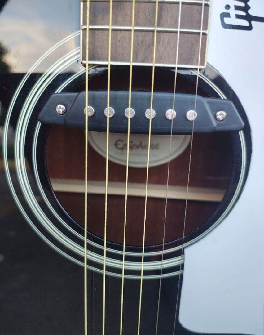超美品 Epiphone DR-100/EB Wピックアップ付き