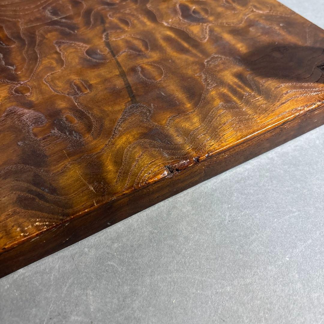 雪山作　台　木製