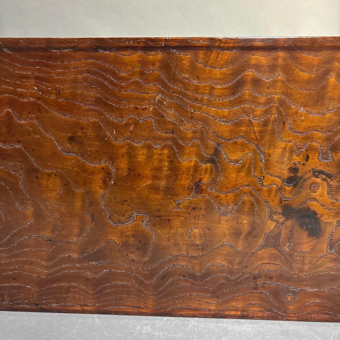 雪山作　台　木製