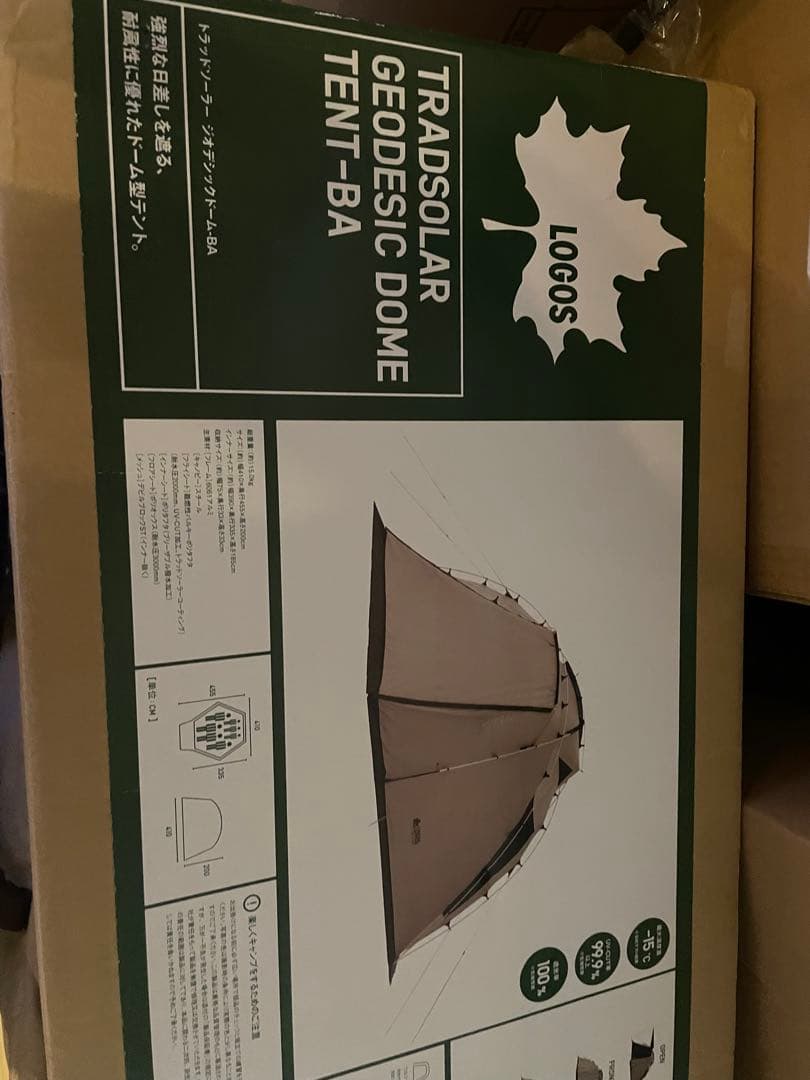 展示品　LOGOS トラッドソーラー ジオデシックドーム-BA