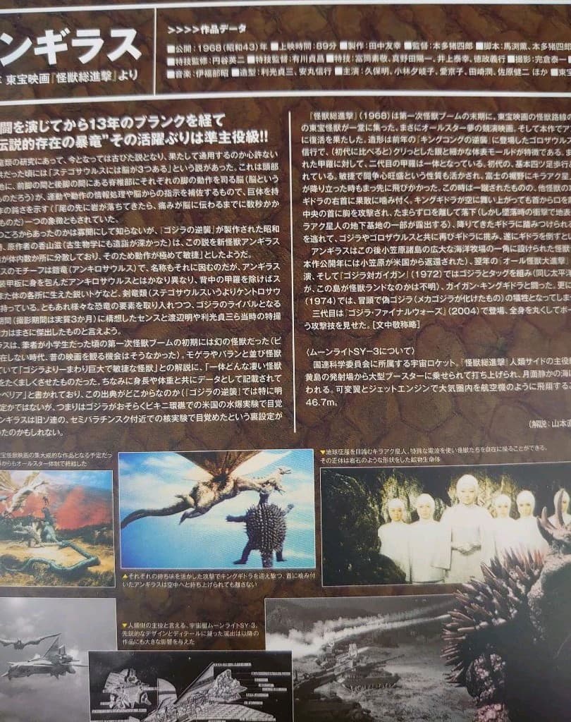 海洋堂.リボルテツク021。アンギラス。