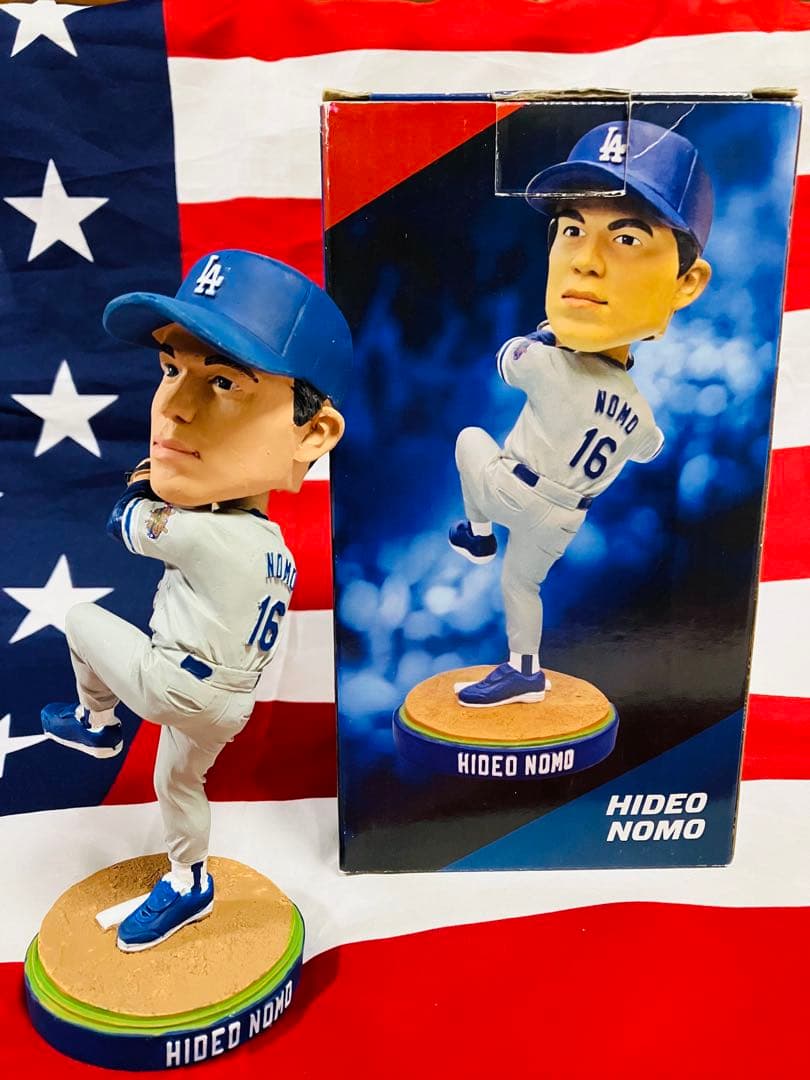 野茂英雄 2013年 ドジャースタジアム 球場配布 ボブルヘッド