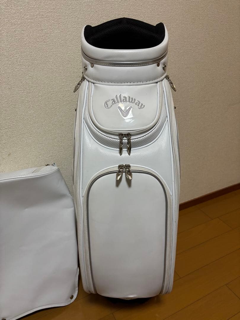 Callaway キャロウェイ ゴルフキャディバッグ 9.5型 ホワイト