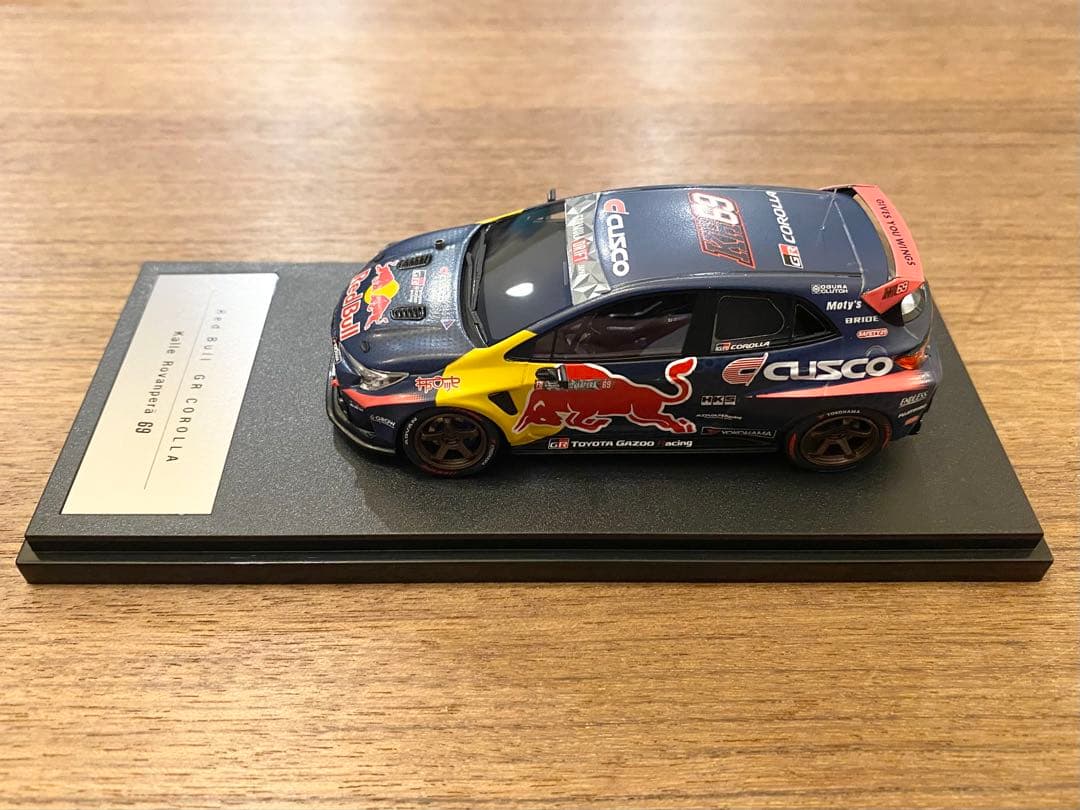 新品 1/43 トヨタGR純正 レッドブル カローラ 東京オートサロン 2025