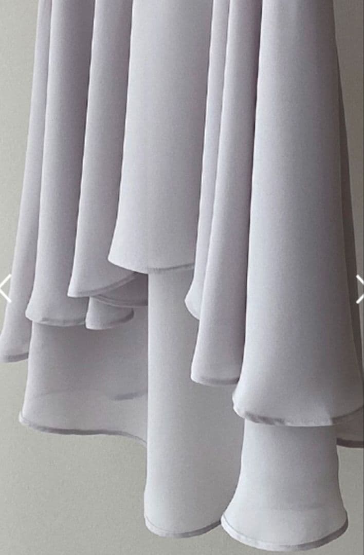 新品stinaプルオンスカートライトグレー　スティナ