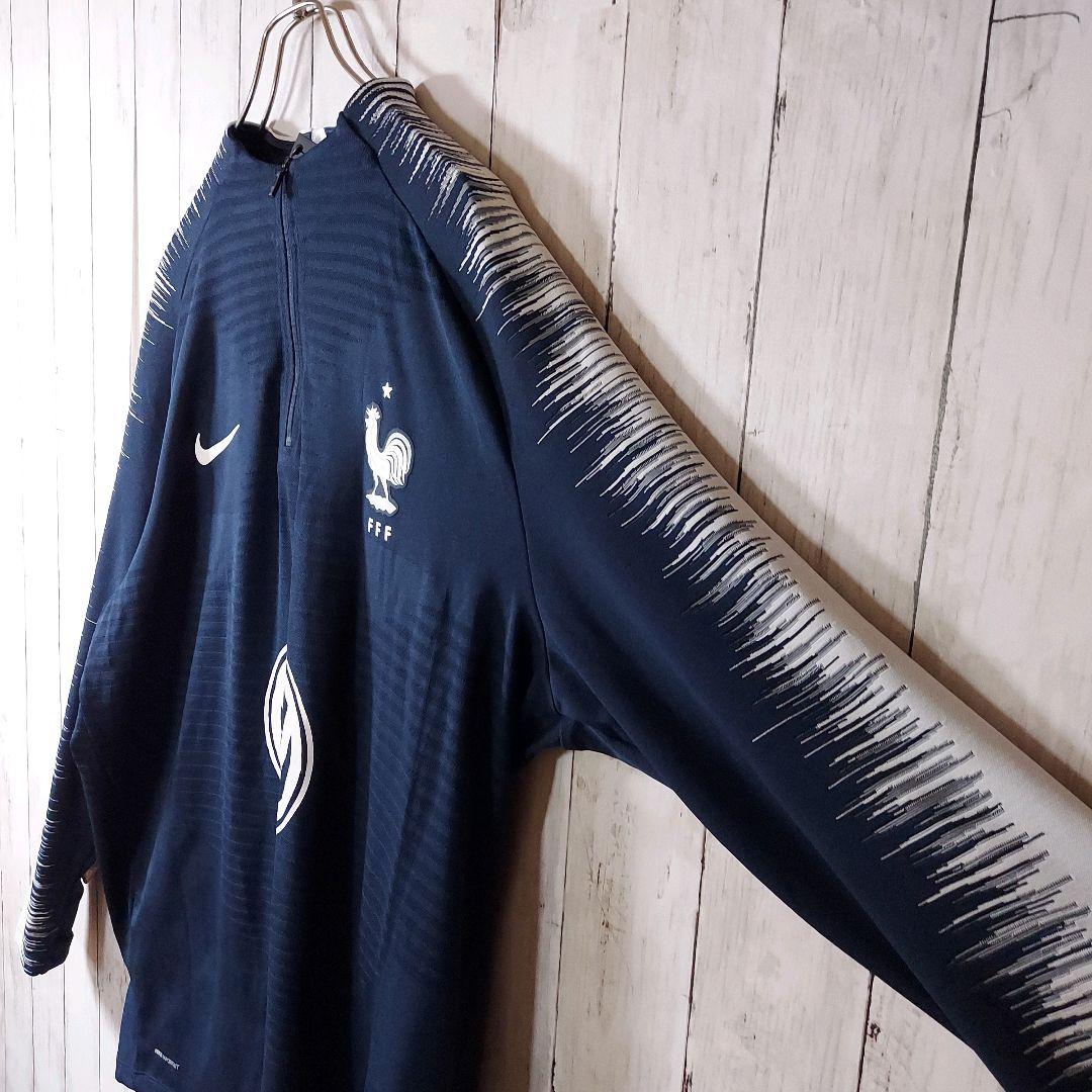 【NIKE】希少 未使用 ナイキ フランス代表 ヴェイパーニット XL 紺