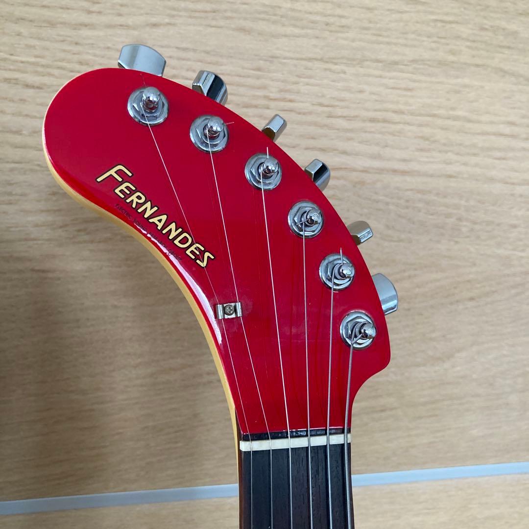 FERNANDES ZO-3 レフティ レッド 美品 ケース付き