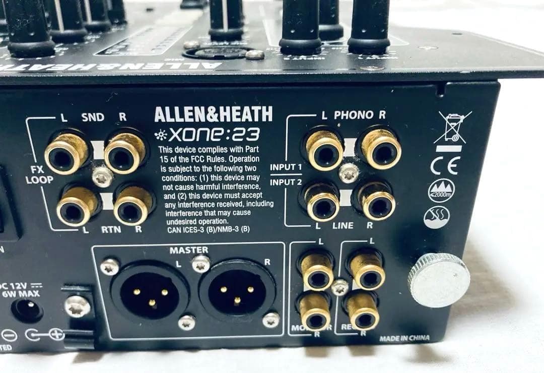 ALLEN&HEATH XONE:23 DJミキサー 動作良好