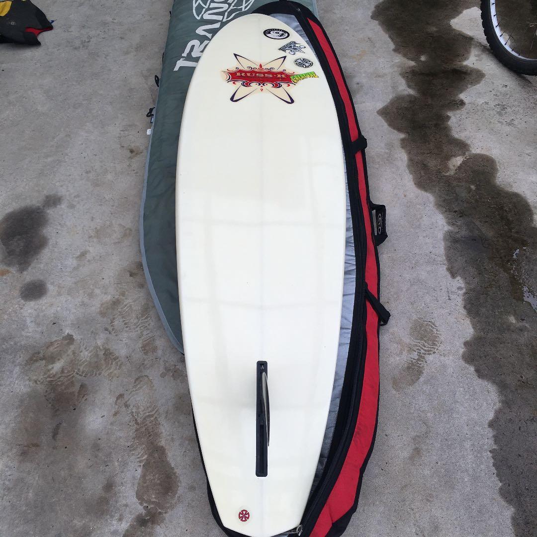 Russ-k 6.9 ファンボード　シングルフィン　ハワイで購入