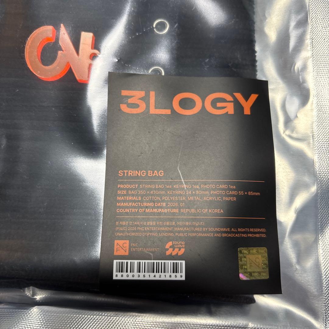 2026 CNBLUE ワルツ ソウル3LOGY ストリングバッグ フォトカード