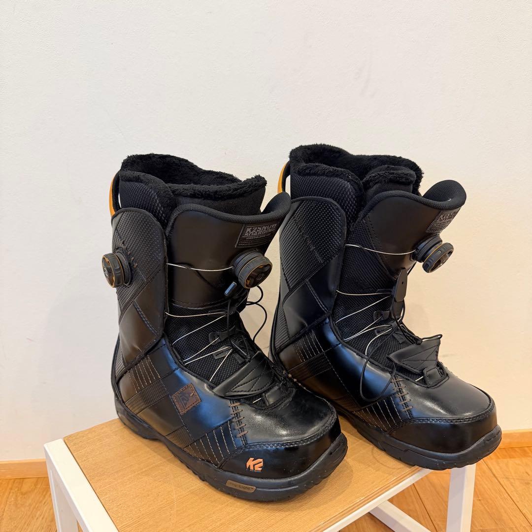 K2 ダブル BOA FOCUS 27.0cm スノーボード ブーツ ブラック