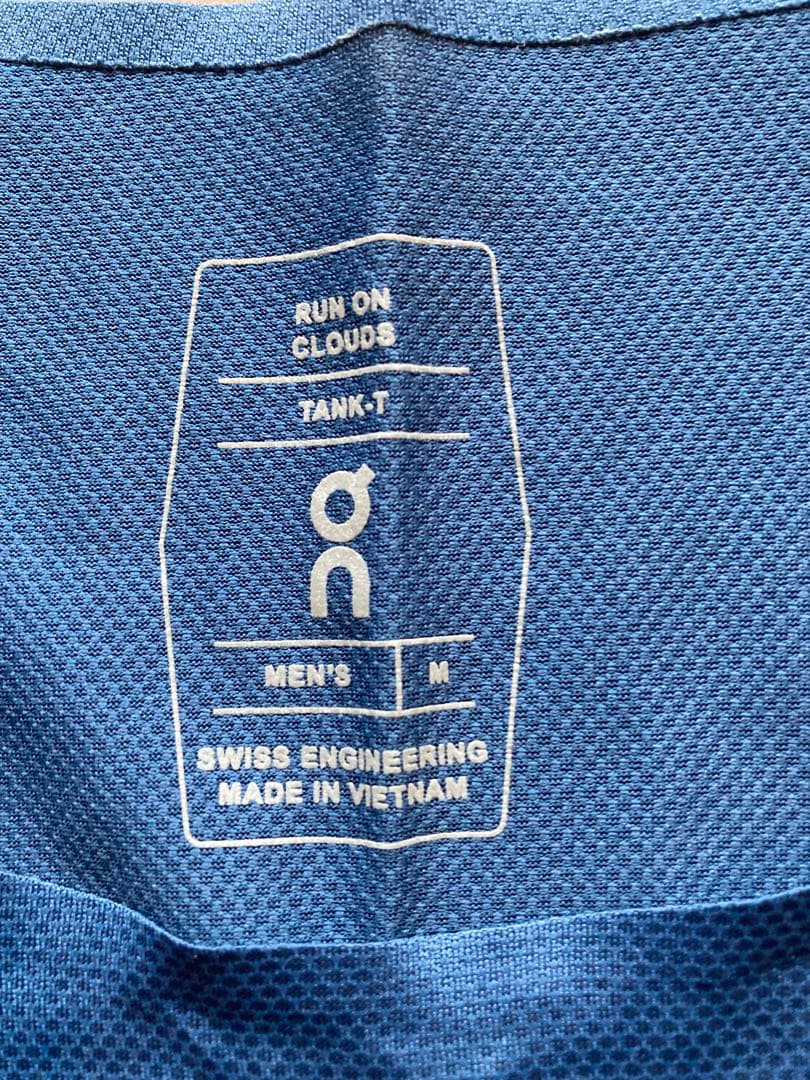 on ランニング シングレット ショーツ セット メンズ Mサイズ