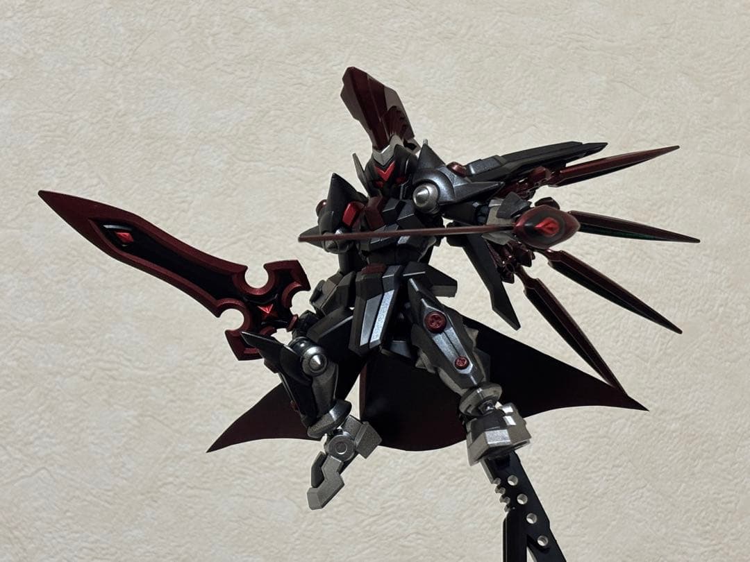 ダンボール戦記　LBXオーディーンmk2 アキレスD9 ジャンク　塗装完成品