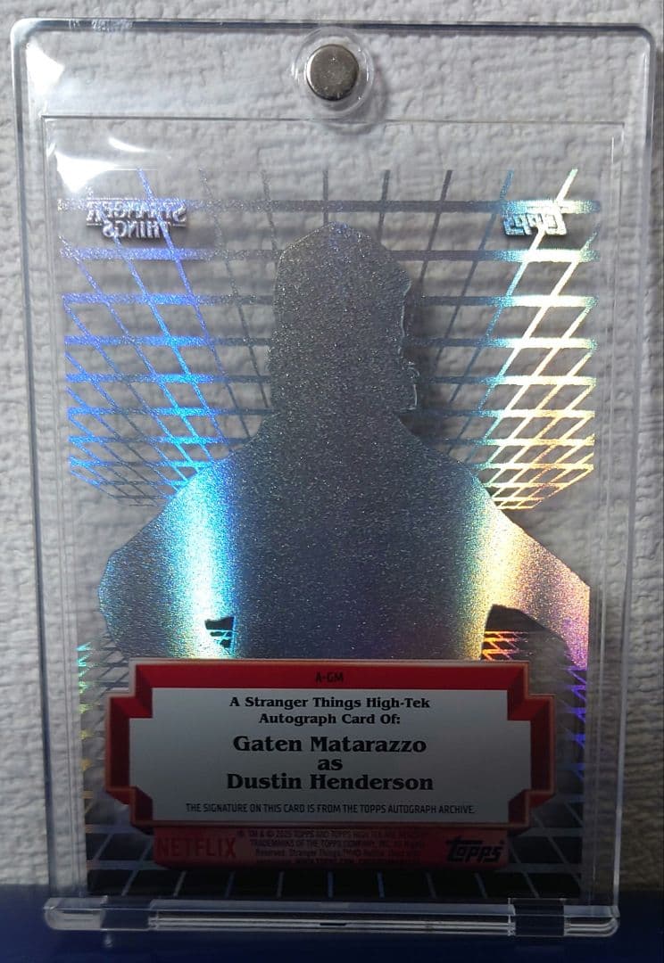 ストレンジャーシングス ダスティン サイン Stranger Things