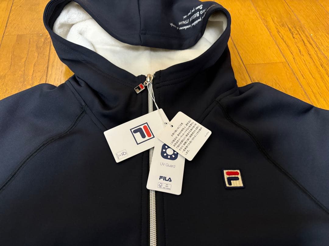 新品FILA ストレッチジャージ VL2732 ネイビー M
