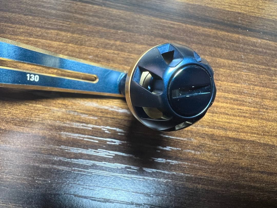 S*W様 SLP WORKS クランクハンドル　130mm ネイビーブルー　ラウ